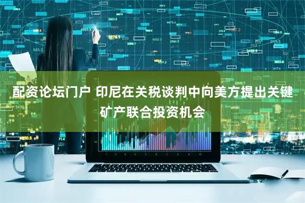 配资论坛门户 印尼在关税谈判中向美方提出关键矿产联合投资机会