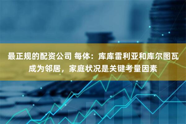 最正规的配资公司 每体：库库雷利亚和库尔图瓦成为邻居，家庭状况是关键考量因素